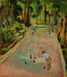Bocciaspiel, 1934