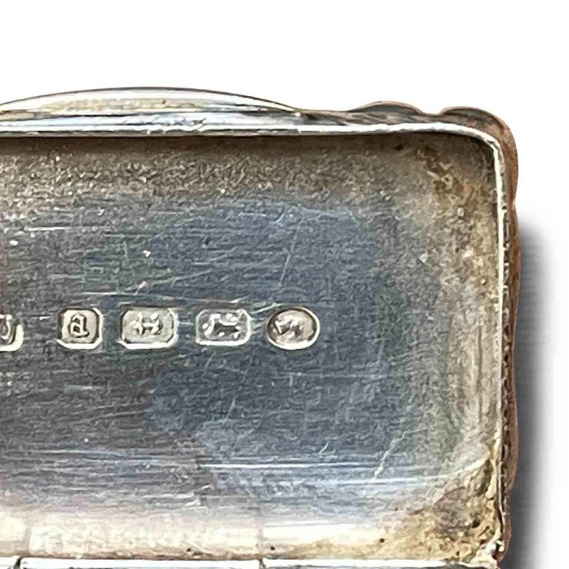 Vinaigrette Argento Birmingham 1849 - Foto 7