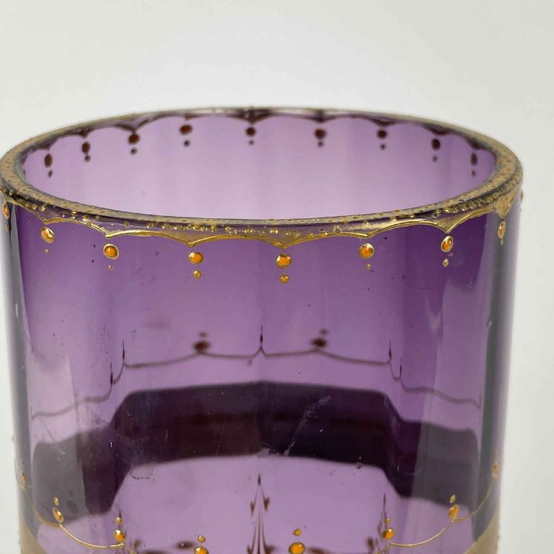 Jarrón de cristal Moser decorado estilo Liberty - Foto 8