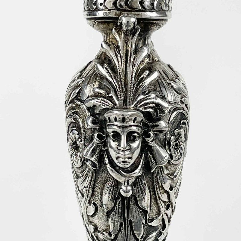 Par de Candelabros de Plata Antigua Suiza, principios de 1900 - Foto 6