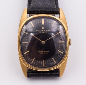 Orologio Universal Geneve " Goldenshadow" automatico in oro anni '50