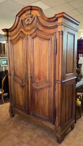 Walnut wardrobe