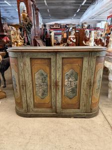 Venezianische lackierte Anrichte 165x57x120h