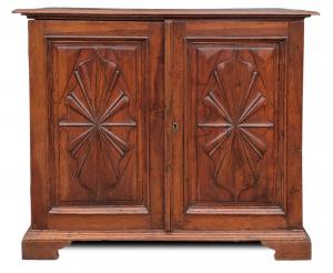 Piedmontese walnut sideboard
