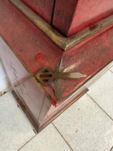 20th Century Lacquered Painted Grandfather Clock - Foto 8