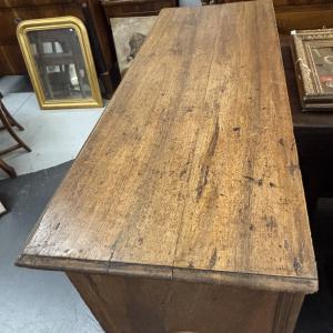 Antica credenza servante Bologna XVII sec noce . Mis 132 x 49 h 100  - Foto 7