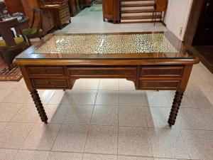 Louis Philippe Desk - Writing Desk Height 80 cm - 145 x 75 cm