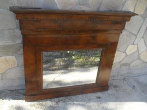 Charles X style fireplace surround
