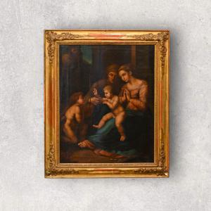 Da Raffaello Sanzio - Madonna Del Divino Amore - Italia Fine XVIII Secolo 