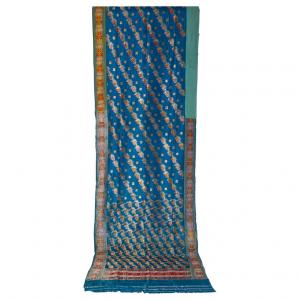 SARI Indiano antico color turchese - B/1524-7