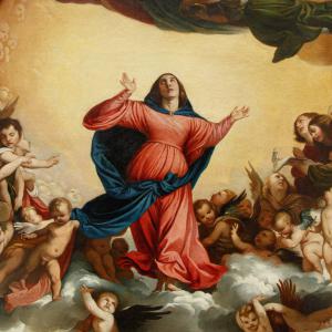 XIX secolo, da Tiziano Vecellio (Pieve di Cadore, 1488/1490 – Venezia, 27 agosto 1576), Assunta - Foto 9