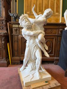 Scultura in marmo 55x50x145h