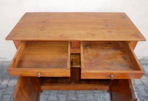 Antique solid cherry wood sideboard, mid-1800s - Foto 5