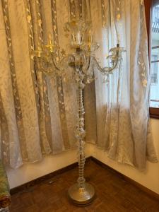 Important Murano glass floor lamp, 2 m tall and 1 m in diameter