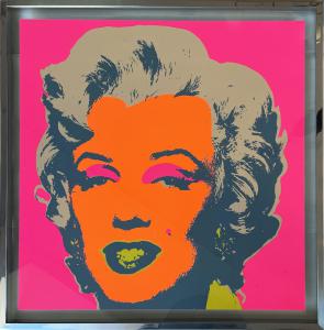 "Marilyn" Andy Warhol - Published by Sunday B. Morning