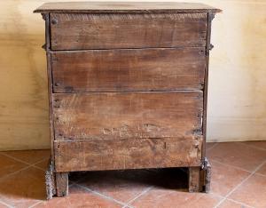 Small walnut chest of drawers - Foto 9