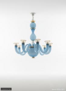 Gio Ponti (Milano, 1891 - 1979)  Lampadario, 1946