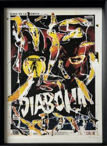 Diabolik - Mimmo Rotella (1918-2006)