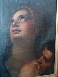 Antico dipinto olio su tela scuola italiana XVII secolo - Foto 6