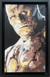 "Das Ding" (Fantastische Vier, Marvel) - Acryl auf Leinwand