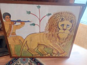 La caccia al leone in Etiopia