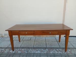 Antique rectangular fixed table. 202x89x81h - Foto 8