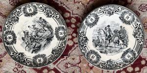 Pair of plates, Belgium