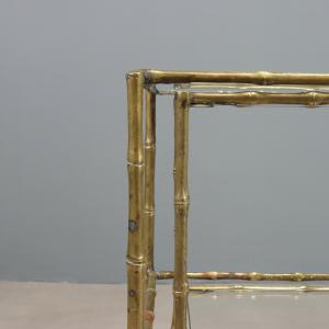 Eleganti Tavolini a Nido con Gambe in Ottone - Foto 6