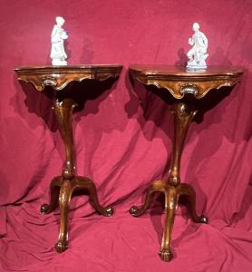 Important Pair of "Gueridon" - Venice - 1750 - 1760