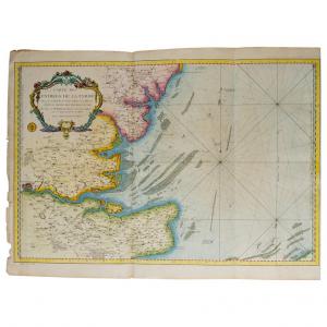 Antique print "Thames Estuary" nautical chart - ST/426 -