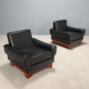 Coppia di Poltrone Anni '60 '70