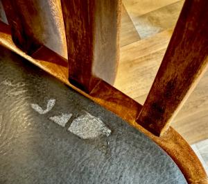 Set 6 Designstühle, Mahagoni & Sky, 50er Jahre - Foto 10
