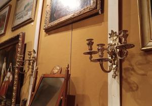 PAIR OF BRONZE SCONCES SECOND HALF XIX CENTURY - Foto 8