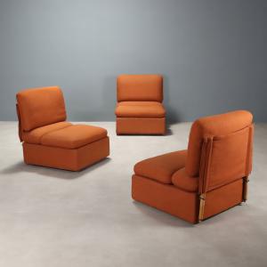 Tre Poltrone Anni 80 Zanotta - Design de Pas D'Urbino e Lomazzi