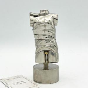 Miguel Berrocal Ortiz sculpture design figurine Mini David puzzle with ring 1969