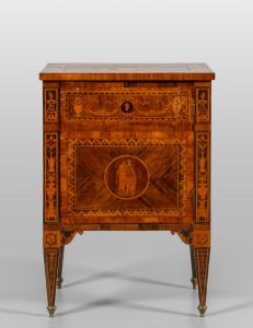 Small commode with one door, Lombardy, second half of the 18th century