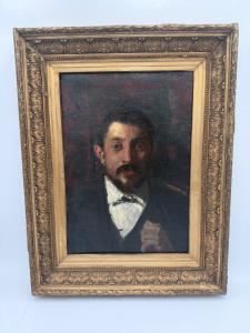 Alessandro Milesi - Porträt eines Herrn - Venedig 1856 - 1945