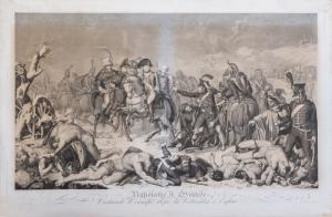 Pietro Anderloni, "Napoleão, o Grande, visitando o campo após a Batalha de Eylau", 1810