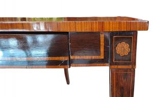 INLAID SMALL WRITING DESK - LOMBARDY - LOUIS XVI - Foto 9