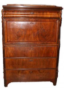 Antigo secrétaire Biedermeier de 1800