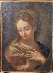 Virgem Maria, Escola Emiliana do século XVIII