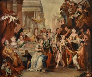 Belshazzar's Feast, Frans Francken II (Antwerp, 1581–1642) workshop/circle