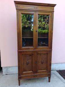 Walnut bookcase