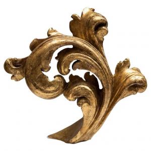 Antico fregio in legno dorato - O/3325 -