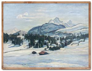 Paisagem alpina nevada – Harald Tillberg