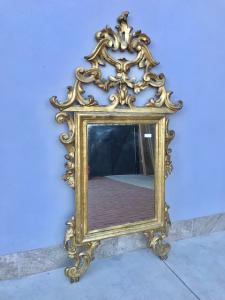 Louis XVI Mirror with Crest - Restored (work in progress)_car 2523