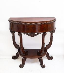 Konsolentisch aus der Restaurationszeit im Peters-Stil, Mitte des 19. Jahrhunderts