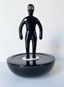 Diabolik - Scultura in ceramica di Stefano Puzzo