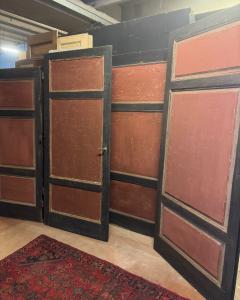 PTS890 - N. 4 Porte semplici laccate, epoca '800, misure diverse