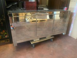 Murano glass sideboard 40 × 165 × 77 H